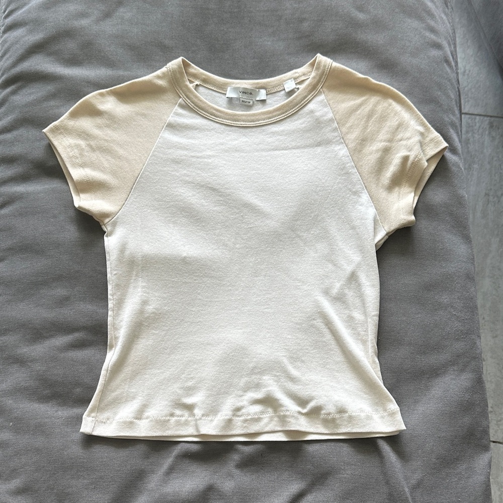 Vince Raglan Color Block Tee - Picture 5 of 6